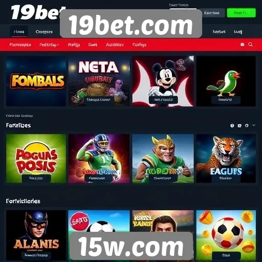 Jogos populares disponíveis na 19bet